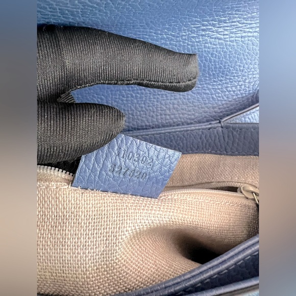 Gucci Calfskin Interlocking G Top Handle Bag - Picture 10 of 11